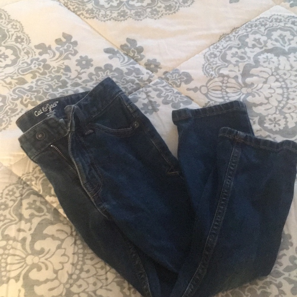 Toddler zip fly jeans